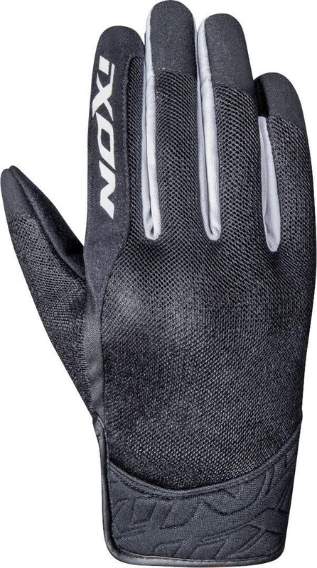 

Ixon Rs Slicker MS Textile Sum Gloves, Large, Black/White