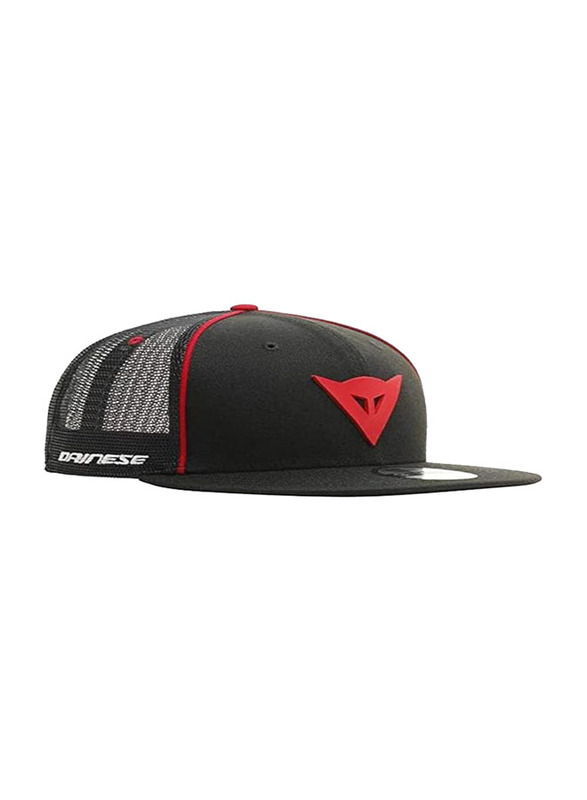 

Dainese 9Fifty Truck Snapback Summer Cap for Unisex, One Size, Black