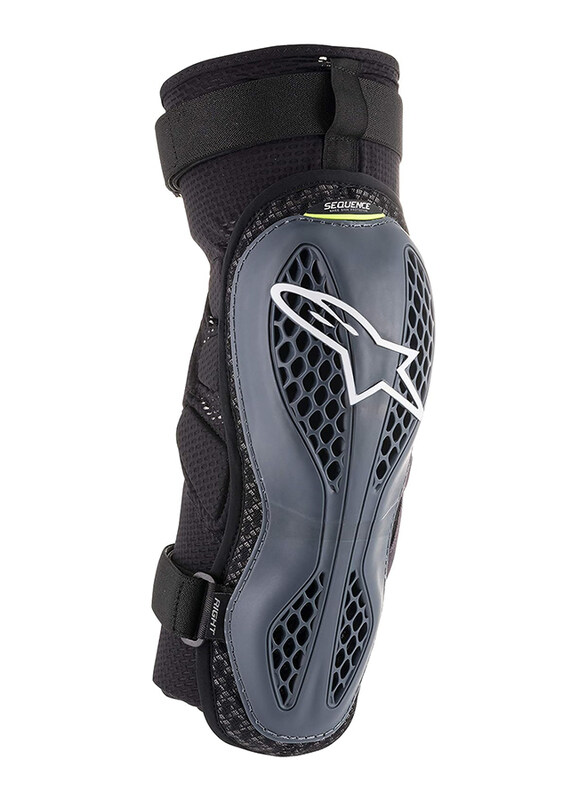 

Alpinestars Sequence Knee Protectors, Black/Grey, Small/Medium