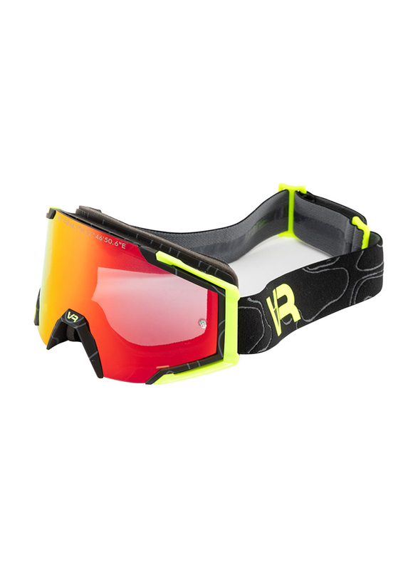 VR Equipment VR46 Racing Goggle Unisex, Black