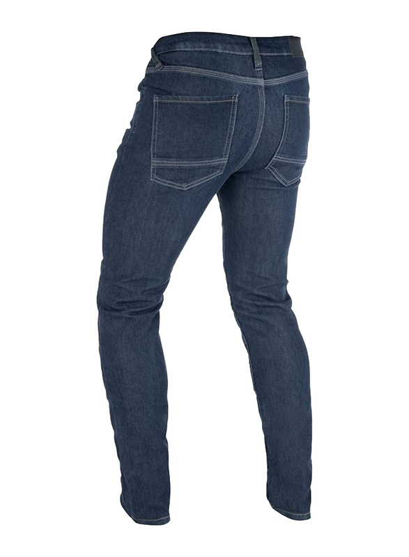 Oxford Original Approved AA Single Layer Slim Leg Jeans for Men, 34/30, Indigo