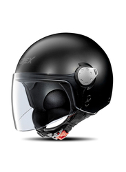 Nolangroup Spa G3.1 E Kinetic Open Helmet, G3.1E-KINETIC(002), Black, Large