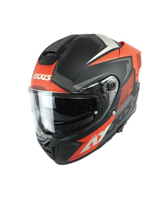 Axxis Hawk Sv Evo Ixil B15 Helmet, Large, Ff122, Matt Red