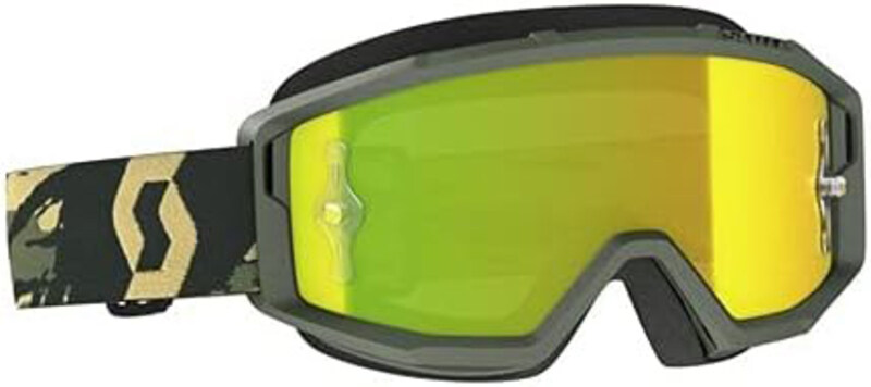 

Scott Primal Goggle, One Size, Camo Kaki/Yellow/Chrome Works