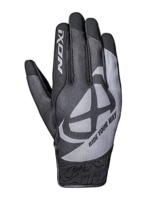 

Ixon RS Slicker Gloves, Small, Light Grey/Black