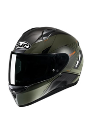 HJC C10 Inka MC7SF Full Face Helmet, Medium, C10-INKA-MC7SF-M, Black