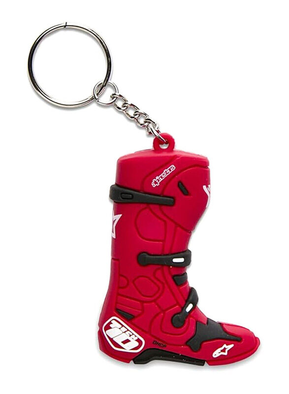 Alpinestars S.P.A. New Tech 10 Boot Key Chain, Red