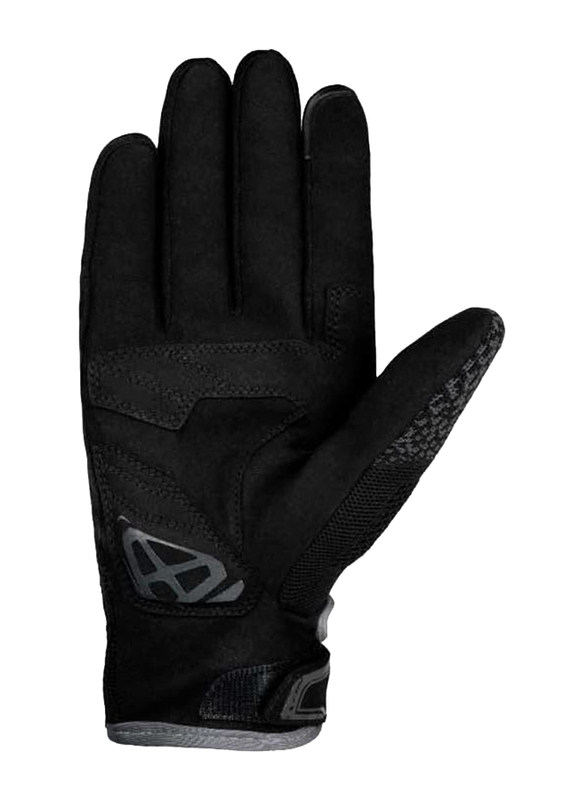 Ixon Ixflow Knit Textile Motorcycle Summer Gloves, Large, Black