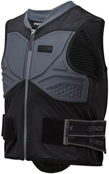 Knox MKIII Track Vest, 1012400010060-XXL, Black/Grey, XX-Large