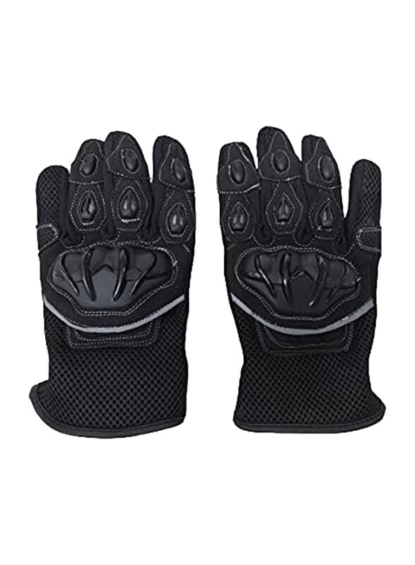 

Tuff Trading Corporation Men Gloves for Bike, Large, Black
