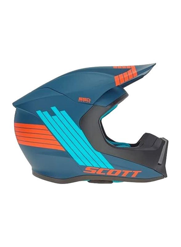 Scott Sports SA Helmet 550 Stripes ECE, Small, Deep Blue