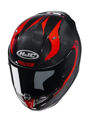 HJC RPHA11 Carbon Bleer Helmet, Medium, RPHA11-MC1-BLE-M, Black/Red