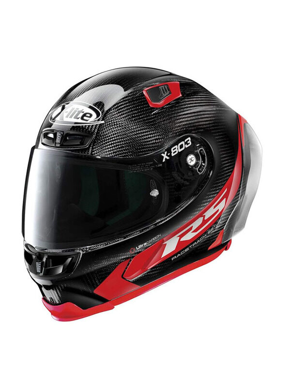 

Nolan X-Lite X-803 RS Ultra Hot Lap 13 Carbon Helmet, Large, Multicolour, U8R0004820131