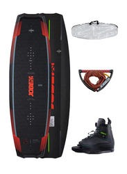 Jobe Vanity Wakeboard 138 & Maze Bindings Package, Red/Black