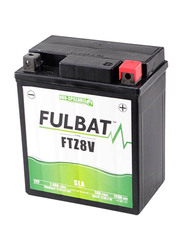 Fulbat Gel Battery for Yamaha MT-03/320A/MTN 320/Honda CB125R-23, Black