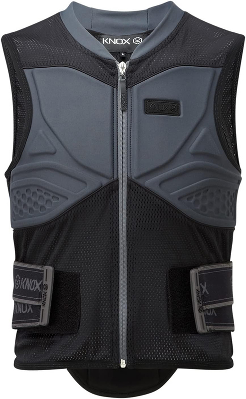 Knox MKIII Track Vest, 1012400010020-S, Black/Grey, Small