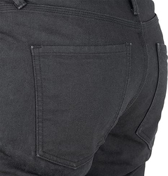 Oxford Products Slim Motorcycle Jean for Men, 38/30, Black Wash