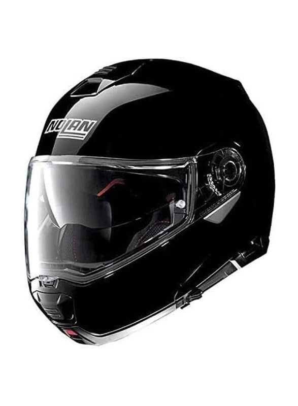 

Nolan Classic N-Com Modular Motorcycle Helmet, Glossy Black, Medium