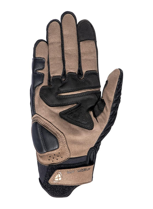 Ixon Dirt Air Summer Motorcycle Gloves, Medium, 300101024-1060-M, Black/Sand