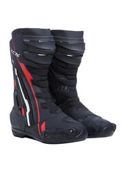 TCX S-TR1 Motorcycle Boots, Black/red/white, 43 EU