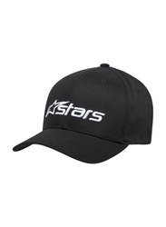 Alpinestars Blaze 2.0 Cap for Unisex, S-M, Black/White