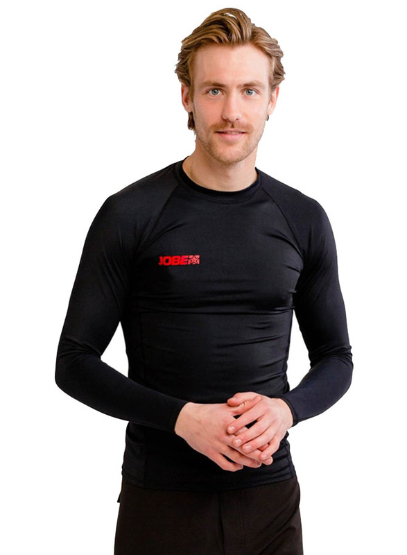 Jobe Rash Guard Long sleeve Top for Men, X-Large, Black