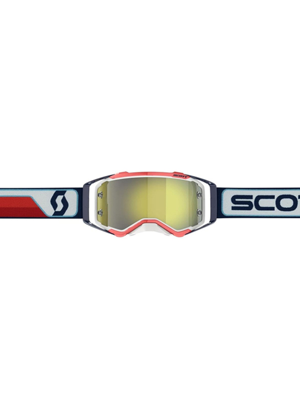 Scott Prospect Goggles, One Size, Red/White/Yellow