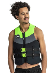 Jobe Neoprene Men Vest, Small, Lime Green/Black