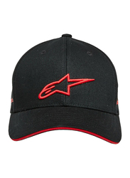 Alpinestars Rostrum Hat for Unisex, One Size, Black/Red