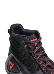 Dainese Atipica Air 2 Shoes, Size 45, Black/Fluo Red