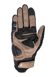 Ixon Dirt Air Summer Motorcycle Gloves, Large, 300101024-1060-L, Black/Sand
