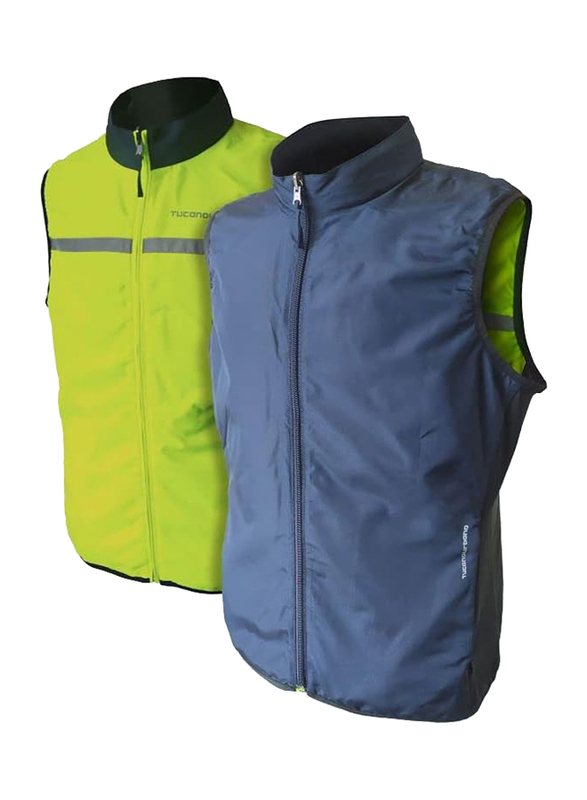 Tucano Urbano Nano Switch Vest, S-M, 2 Piece, Dark Blue/Yellow