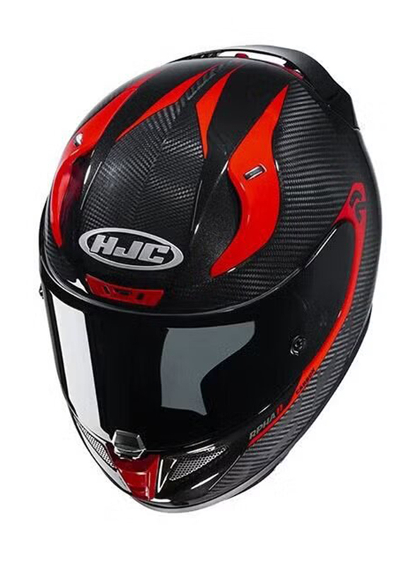 HJC RPHA11 Carbon Bleer Helmet, Large, RPHA11-MC1-BLE-L, Black/Red
