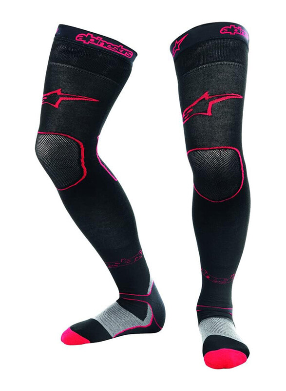 

Alpinestars MX Long Socks, Black/Red, S/M