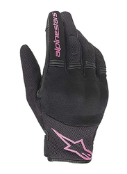 Alpinestars Stella Copper Gloves for Women, Black/Fuchsia, Small
