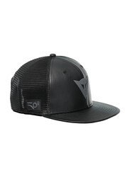 Dainese C04 Anniversary 9 Fifty Snapback Cap for Men, One Size, Black