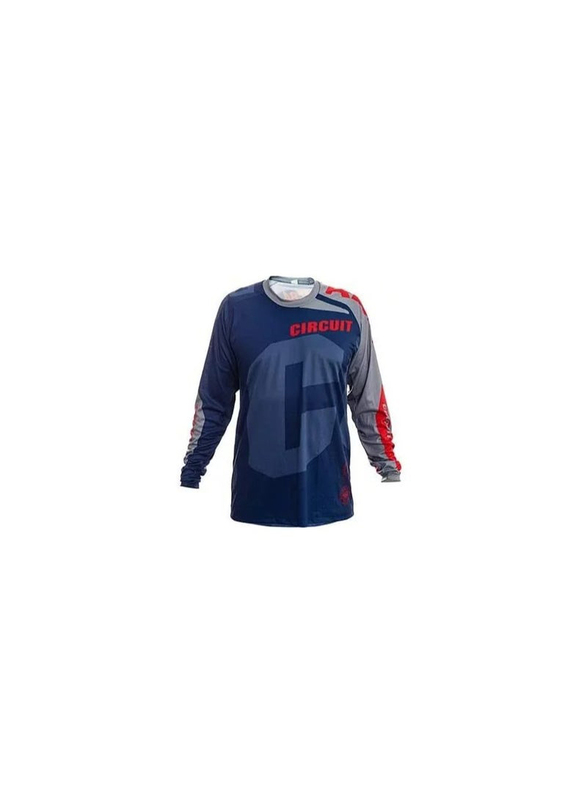 Circuit Cross Enduro Jersey Kratos, Large, Blue