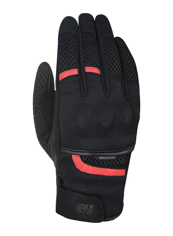 Oxford Air MS Short Summer Glove, Large, ‎GM181102, Black