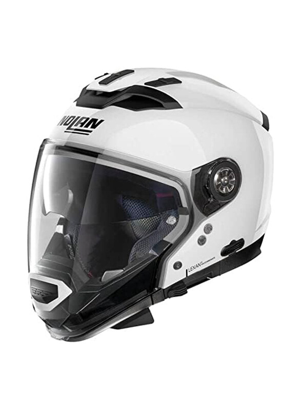 

Nolan N70-2 GT Classic 005 N-Com Convertible Motorcycle Helmet, White, Medium