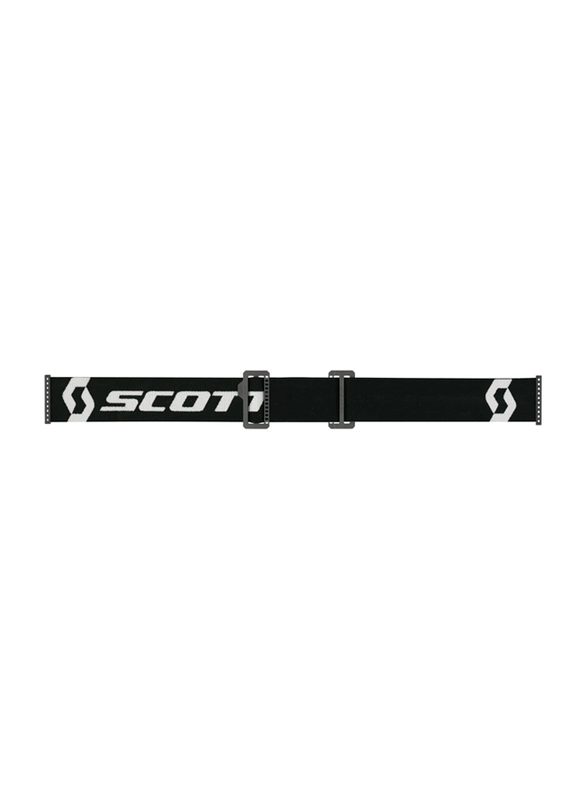 Scott Primal Silver Chrome Works Goggle, Black/White