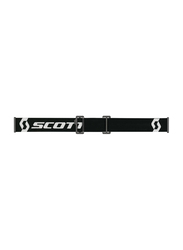 Scott Primal Silver Chrome Works Goggle, Black/White