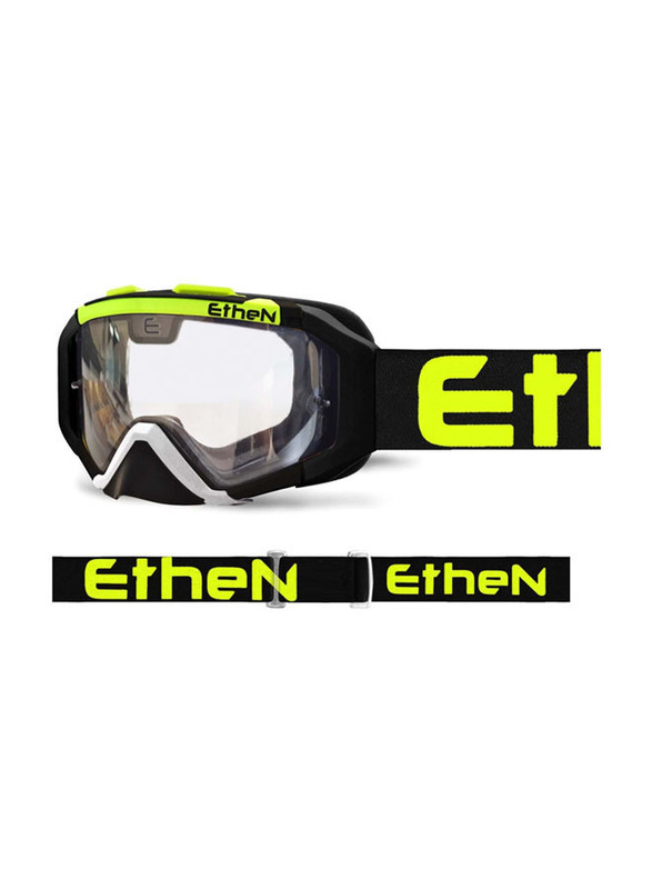 Ethen Enduro Googles, One Size, 05R, Black/Yellow