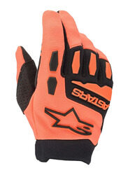 Alpinestars Youth & Kids Full Bore Gloves, Small, Orange/Black