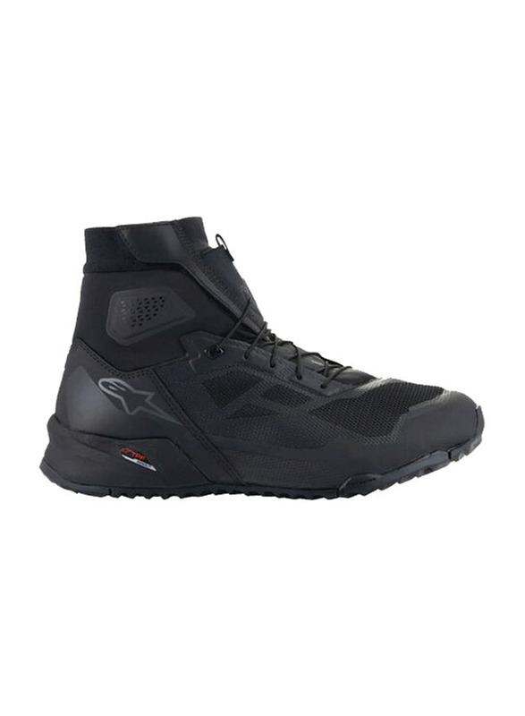 Alpinestars CR-1 Shoes, Size 9, Black/Dark Grey, 2611624-111-9