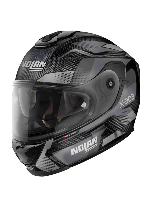 Nolan X-903 U.C. Highspeed N-Com Helmet, Large, Black, X-903UC(076)L