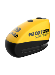 Oxford Screamer7 Alarm Disc Lock, Yellow