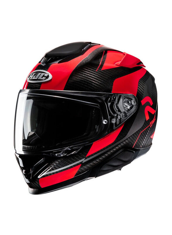 

Hjc Rpha 71 Hamil Carbon Helmet, X-Large, RPHA71-MC1-XL, Black/Red, RPHA71-MC1-XL