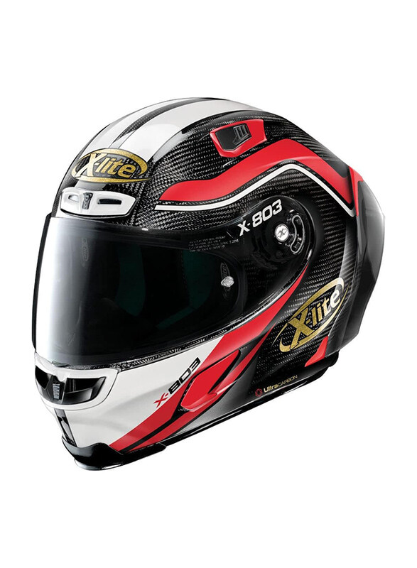 

Nolan Group SPA X-Lite Ultra Carbon 50th Anniversary Special Edition Full-Face Helmet, Large, X-803UL-62-, Multicolour