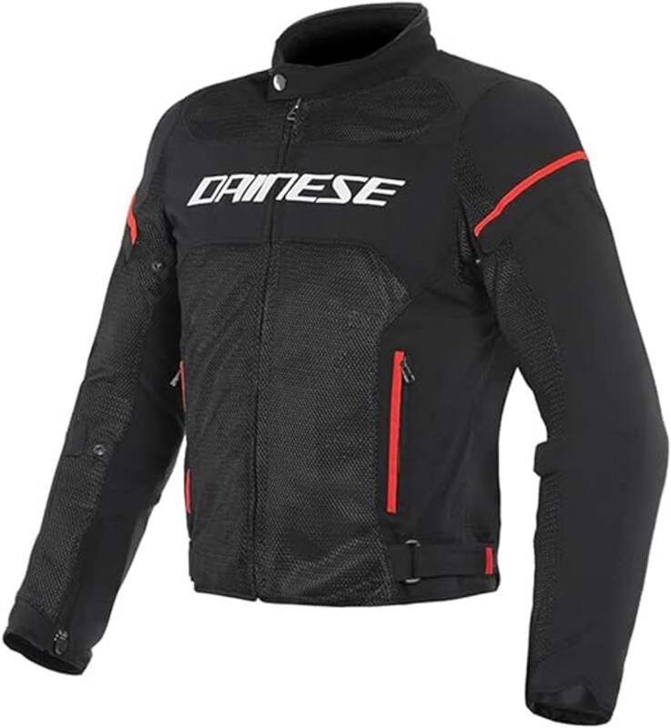 

Dainese Men's Air Frame D1 Tex Jacket Motorcycle Jacket for Summer with Removable Windproof Liner, 201735196-N32-52, Multicolour, Size 52