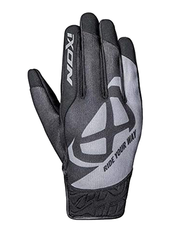 Ixon RS Slicker Gloves, X-Large, 300101017-4024-XL, Light Grey/Black